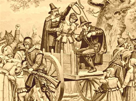 Puritan witch hunt
